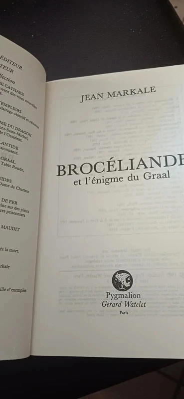 Broceliande e o enigma do Graal de Jean Markale – photo 7